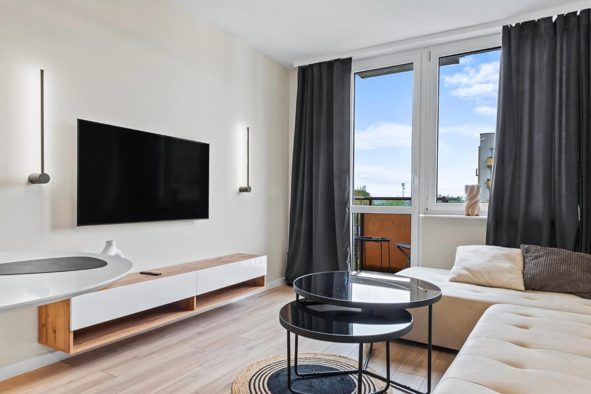 Rentplanet - Apartament Miedzynarodowa ワルシャワ エクステリア 写真