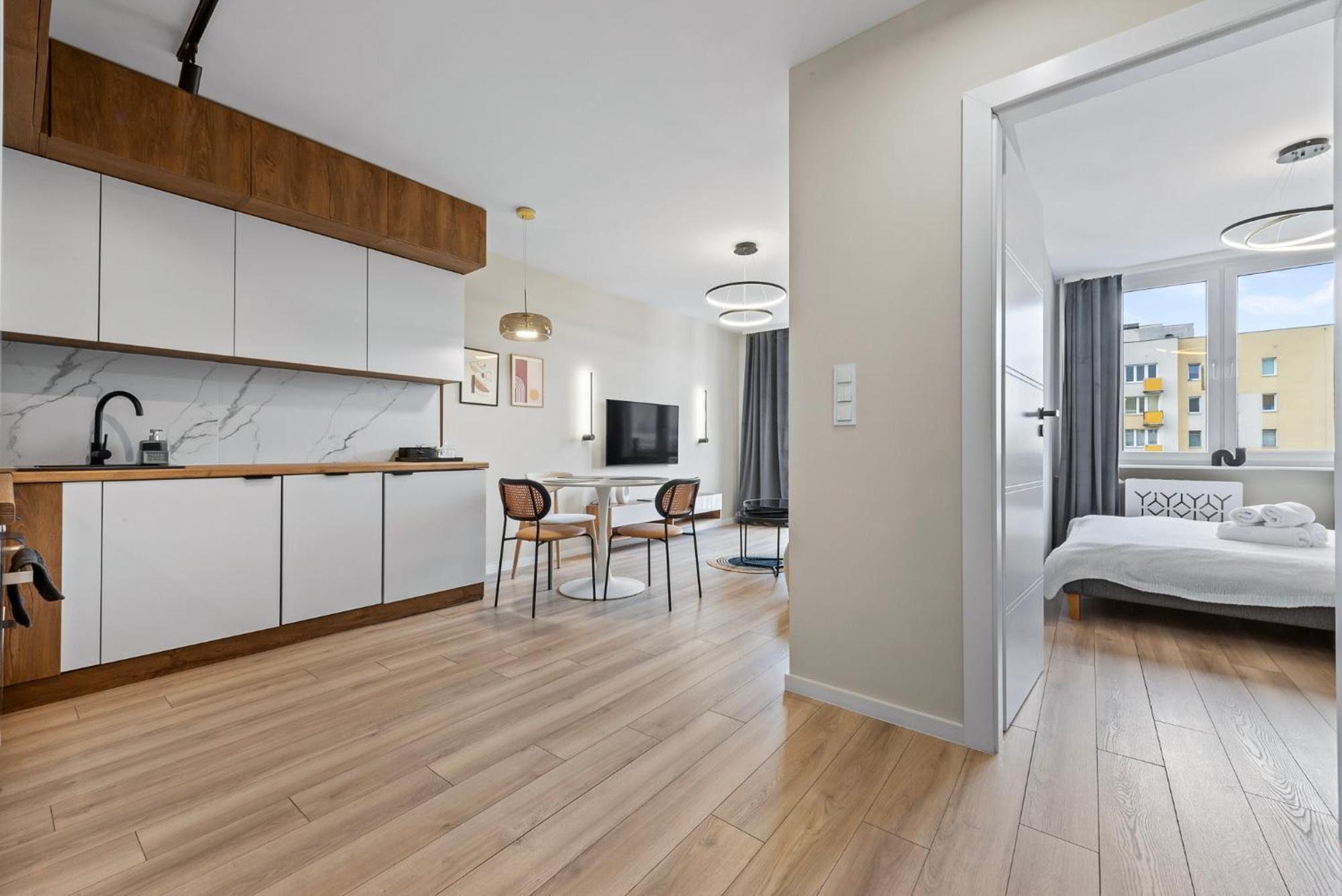 Rentplanet - Apartament Miedzynarodowa ワルシャワ エクステリア 写真